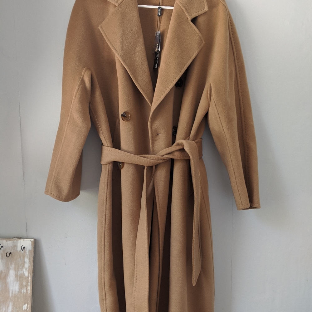 Super warm wool oversized coat